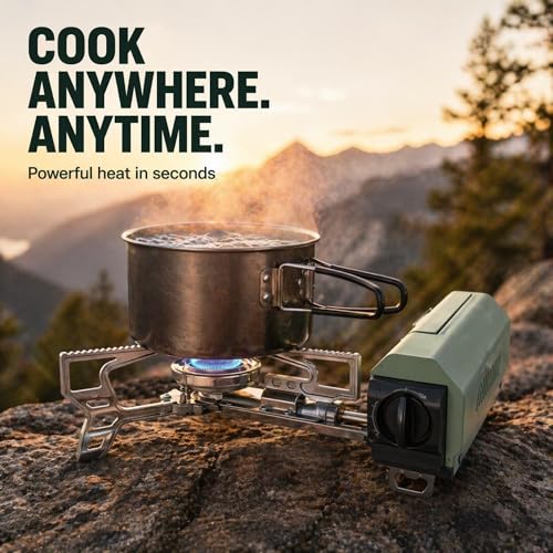 Portable Butane Gas Stove for Camping