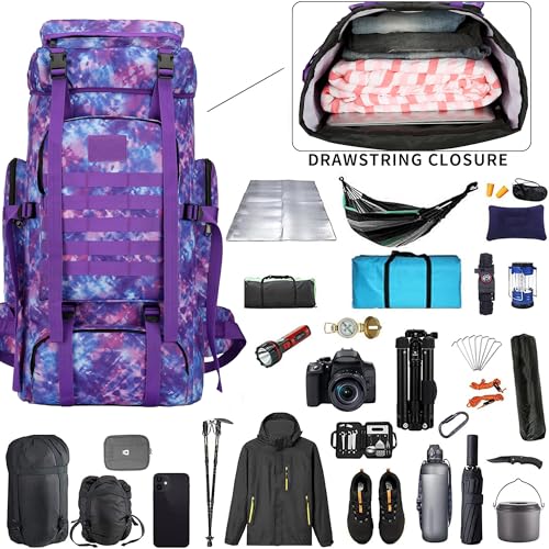 Hiking Backpack for Men 70L