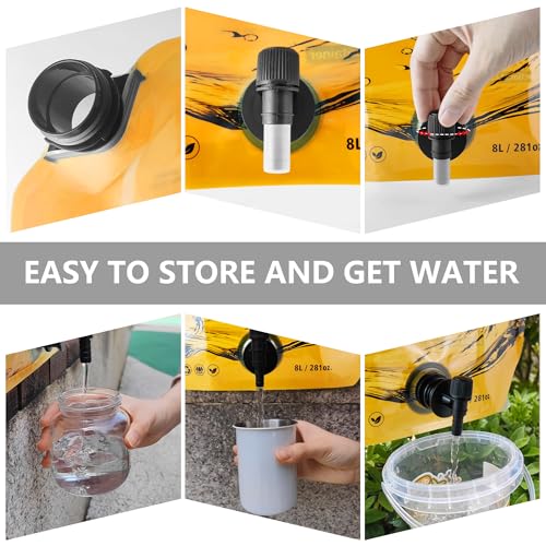 Camping Water Container (4 Count)