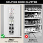12 Large Pockets Over Door Hanging Shoe Organizer