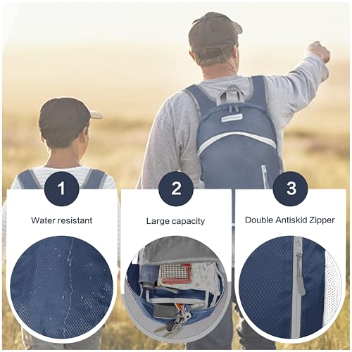 35L Foldable Waterproof Backpack For Outdoor Sports With Inside Wet Clothes Compartment Packable For Multiple Uses Ultra Lightweight Ideal For Hiking Men And Women Travel