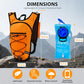 Lightweight Hydration Backpack 2L Water Bladder Pack
