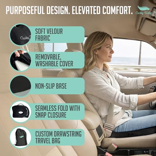 Seat Cushion Premium Foldable Sit Bone Cushion for Pressure Relief