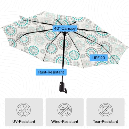 Compact Travel Size Umbrella for Rain