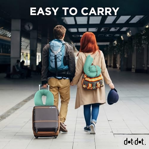 Twist Memory Foam Travel Pillow