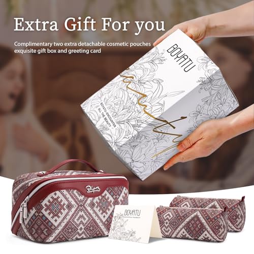 Travel Makeup Bag Organizer (3 Count)