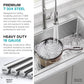 Fairlane 25 in Undermount Workstation Single Bowl 18
