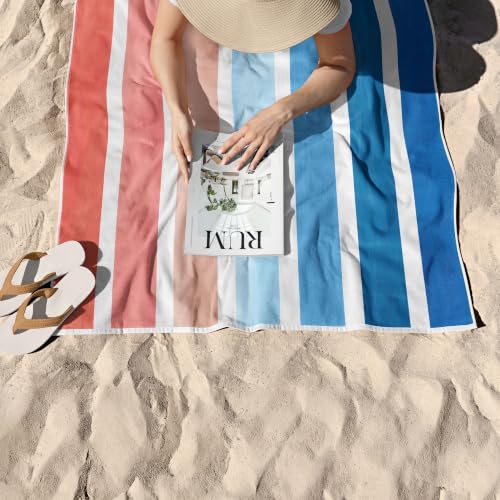 Microfiber Beach Towel for Adults with Bag