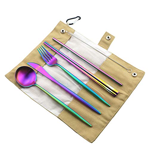 Luxury Rainbow Matte Portable 18