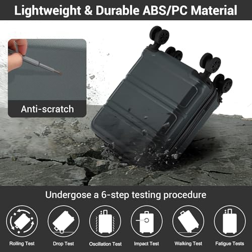 15'' Underseat Carry On Luggage Airline Approved Lightweight