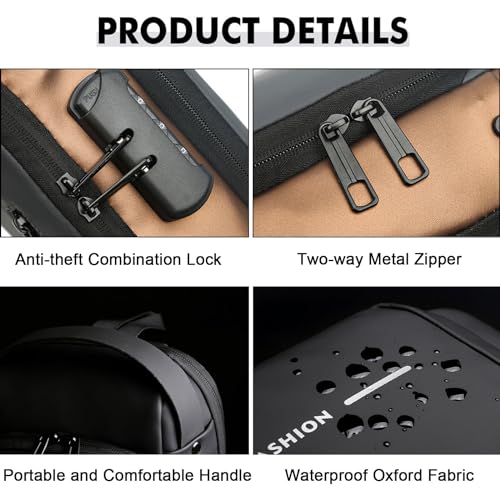 Sling Bag for Men Anti