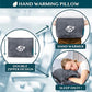 Compact 2-in-1 Travel Blanket Pillow for Airplane Flight, Dark Gray