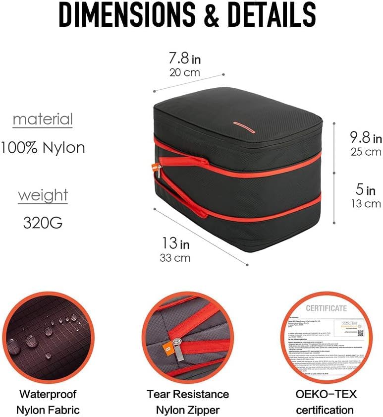15L Compression Packing Cube Large Travel Organizer