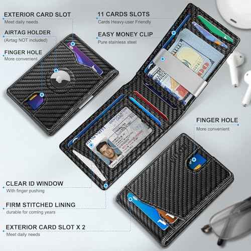 Airtag Wallet for Men