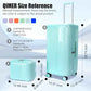 Large capacity Luggage Sets 2 Piece (2 Count)