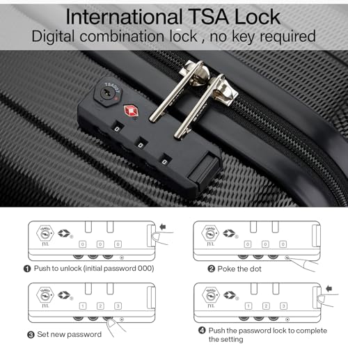 16 Inch Underseat Carry on Suitcases with Wheels