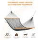 Lazy Daze Double Handwoven Rope Hammock for Outdoor Fits 12