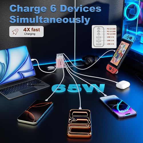 USB C Charger Block (2 Count)