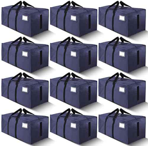 Supports 200lbs Heavy Duty Moving Bags (12 Count)