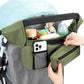 Universal Stroller Organizer with Insulated Cup Holder