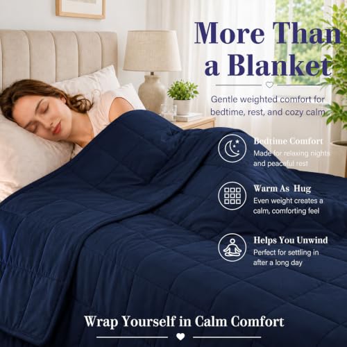 Weighted Blanket for Adults 20lbs （Queen Size