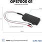 GPS7000-4G Hidden GPS Tracker for Vehicles | 6 Months of Service Included | Easy Self-Installation | After The 6 Months Included in The Service, You can Choose to Subscribe | No Hidden Fees