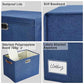 15" Fabric Storage Box with Lids (3 Count)