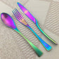 Rainbow Silverware Set