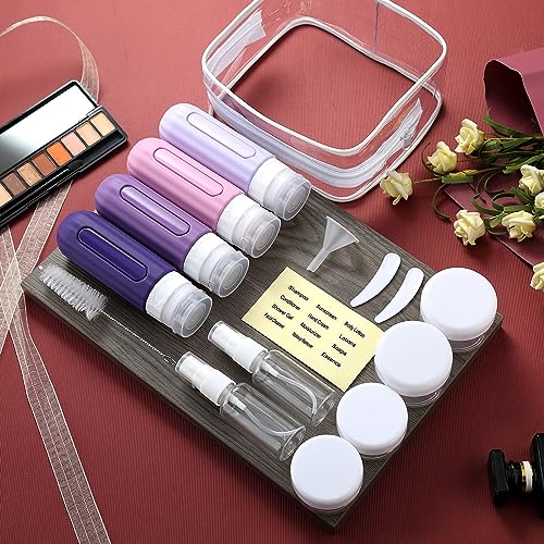 16 Pack Travel Bottles for Toiletries (16 Count)