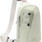 Inateck Sling Bag X-Row with RFID Blocking, Spacious Crossbody Shoulder Chest Everyday Carry Bag with Quick-adjust Strap, Water-resistant Sling Backpack for Men, Women, Travel, Cycling, Hiking, Green