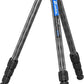 Leofoto 42" Lightweight Carbon Fiber Travel Tripod, Professional Compact Tripod for Camera DSLR Video, Max Load 13Lbs/6KG (LS-224CX)