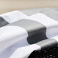 Gray Microfiber Beach Towel by Laguna Beach Textile Co - Sand Free, Light Weight Striped Pool Towel - Perfect for Yoga, Gym, Beach, Pool - Extra Large, 35" x 75" - Quarry Gray