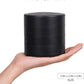 CONBOLA Jewelry Organizer, Small Jewelry Storage Box Earring Holder for Women, 5-Layer Rotating Travel Jewelry Tray Case with Lid for Bracelets Rings Bracelets(Black)