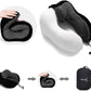 Travel Pillow, Best Memory Foam Neck Pillow Head Support Soft Pillow for Sleeping Rest, Airplane Car & Home Use (Black)