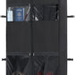 Zilink 48 Inch Garment Bags for Travel Heavy Duty Travel Suit Bag for Men Women with Buckles & Shoulder Strap Garment Bags for Hanging Clothes, Black