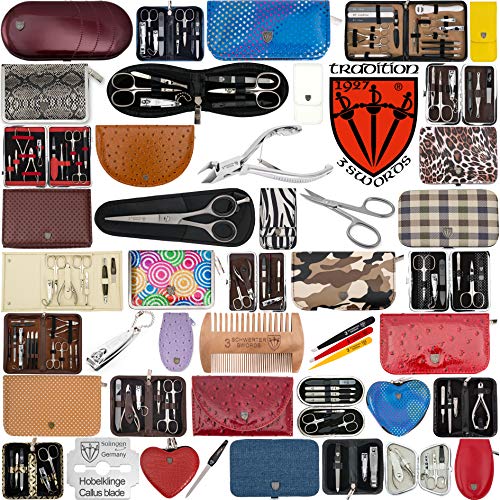 brand quality 10 piece manicure pedicure grooming kit set for nail care tweezers file clipper