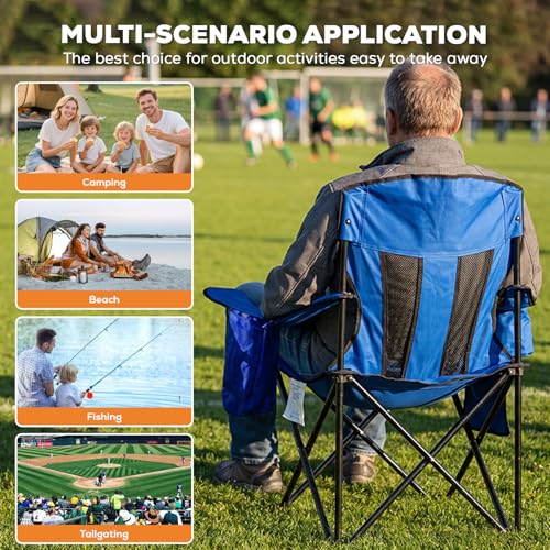 Portable Camping Chairs for Adult (2 Count)
