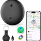 Bluetooth Tracker for AirTag with Keychain, Dual System Air Tracker Tag-for iOS & Android, Smart Tags Anti-Lost Tags, Waterproof Item Finder, Worldwide Smart Location Tag for Keys (Android & iOS)