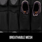 GORILLA GRIP Over the Door Shoe Organizer, 35 Large Breathable Mesh Pockets, Space Saving Hanging Storage Holder, 5 Hook Closet Rack Hanger, Hangs on Closets for Shoes, Accessories 68.5H x 24.5W Black