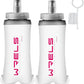 Soft Flasks Soft Running Water Flask Collapsible Soft Water Bottles Small BPA-Free for Sports Hiking Hydration Pack 500 ml/17oz，300 ml/10oz（2pack-300ml,red）