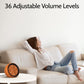 Sleep Machine White Noise Sound Machine with 32 Calming Sounds 36 Volume Levels Pink Brown Noise Machine for Baby Kid Adult with 4 Timer Noise Canceling Machine for Travel Office Privacy