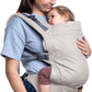 Beco Toddler Carrier with Extra Wide Seat, 100% Cotton - Backpack Style and Front-Carry, Lightweight & Breathable, Toddler Sling Carrier 20-60 lbs (Ecru)