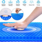 Gel Seat Cushion for Long Sitting Pressure Relief for Back, Sciatica, Coccyx, Tailbone Pain – Office Chair Cushion, Wheelchair Cushions, Truck and Car Seat Cushion (Blue)