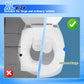 110 Pcs XL disposable flushable toilet seat covers 100% Wood Pulp Cotton for Travel Public Toilets for Adults and Toddlers & Kids | Compact Universal Toilet seat Cover