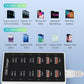 USB C Charger 12-Ports Charging Station for Multiple Devices - Wall Power Hub Strip Smart Plug Dock Block 6A 6C for iPhone Xs/XR, iPad, iPod, Laptops and Smart Phones 60W