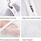 Garment Bags for Hanging Clothes (Set of 12) Suit Bags for Closet Storage, Plastic Waterproof Suit Cover Bag with Zipper for Coats, Jackets, Shirts 24'' x 40''
