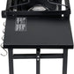 Barton Outdoor Camping Propane Double Burner Stove 2 Folding Cook Cooking Station Stand Picnic BBQ Grill 58,000 BTU, Black
