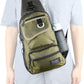 Sling Bag Chest Shoulder Backpack Crossbody Multipurpose Daypack For Men Women Green