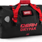Waterproof Duffel Bag - Motorcycle Dry Bag Tail Bag with Large Storage Space, Waterproof Luggage Duffle Bags with Outer Mesh Zipper Pocket for Camping, Kayaking, Fishing & Traveling - Roamly