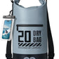 Lamicall Dry Bag Waterproof Backpack - [Zippered Pocket] 5L/10L/20L/30L/40L Roll Top Waterproof Bag with Water Proof Phone Pouch, Floatable Drybag for Swimming, Boating, Kayaking, Camping, Beach
